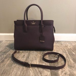 Kate spade Candace satchel in Mahogany